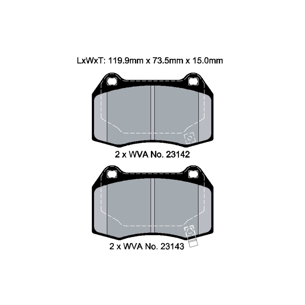 Pagid STREET+ Brake Pads