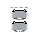 Pagid STREET+ Brake Pads