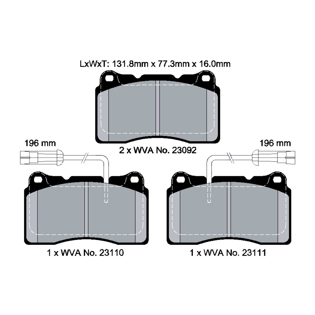 Pagid STREET+ Brake Pads