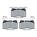 Pagid STREET+ Brake Pads