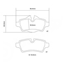 Brembo HP Sport Performance Brake Pads