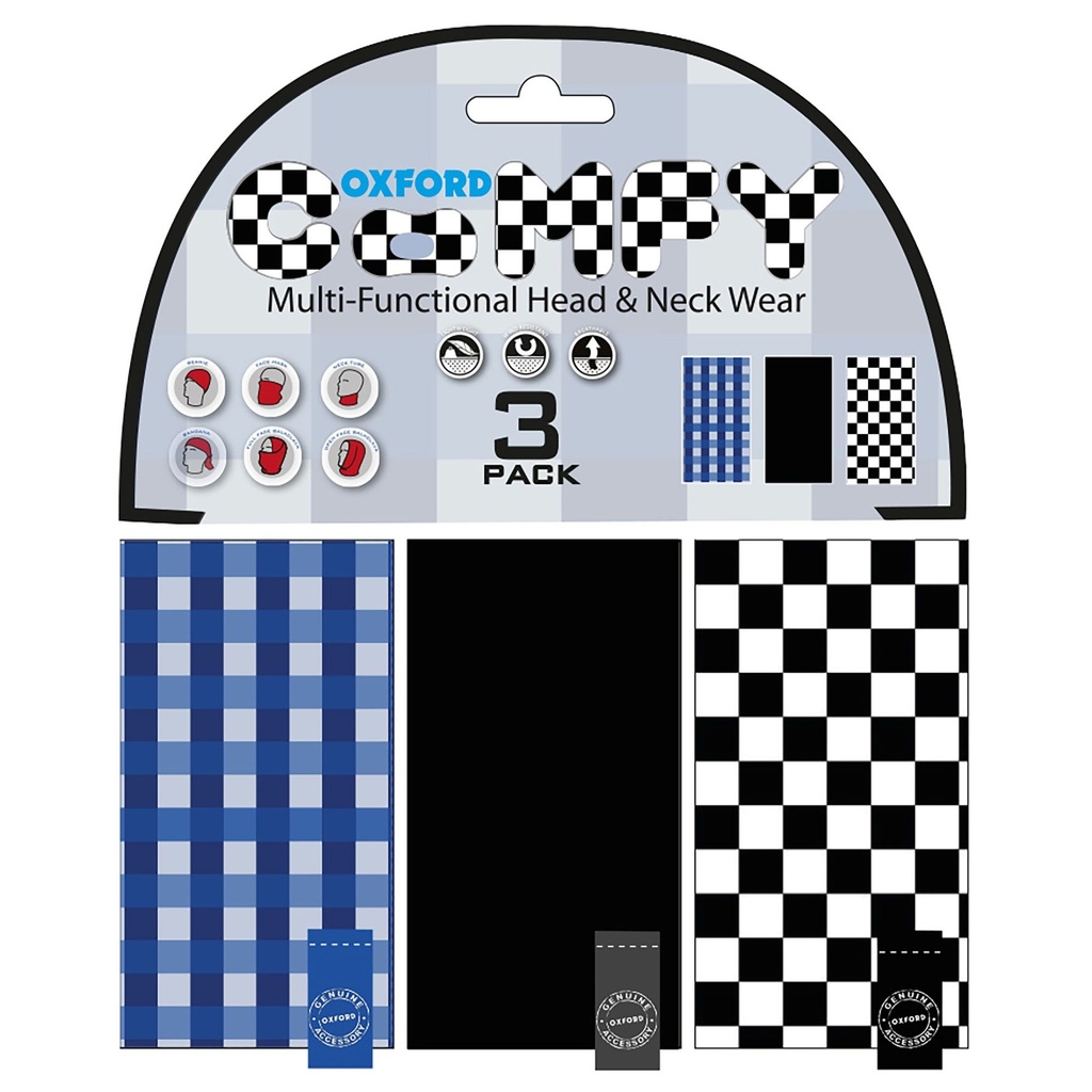 Oxford Comfy 3-Pack