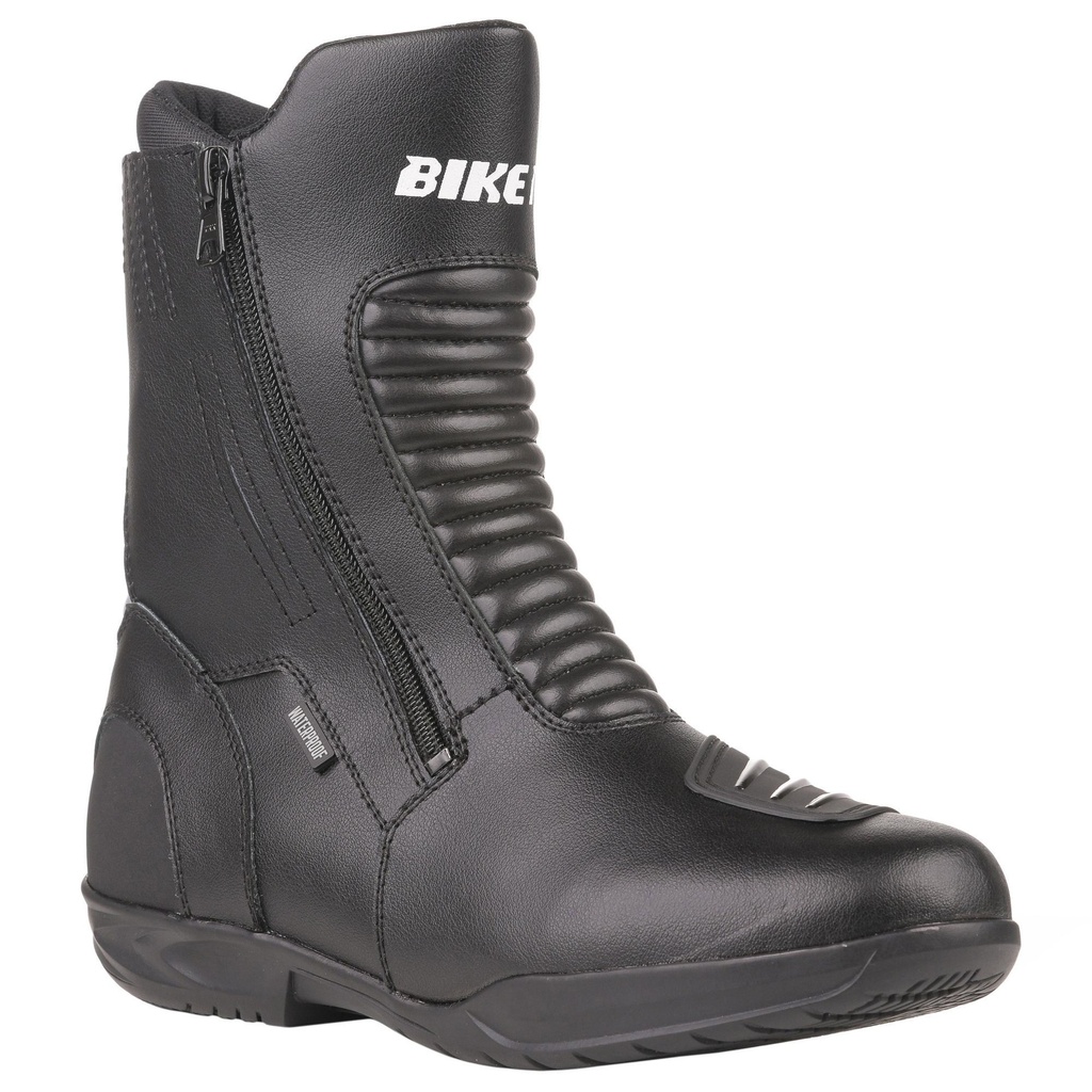 Bike-It Preto Waterproof Motorcycle Boots