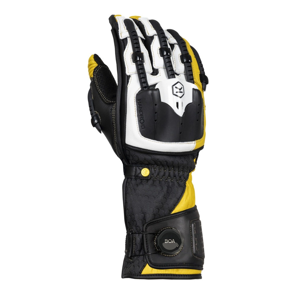 Knox Handroid MK V (MK5) Leather Motorcycle Gloves