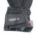 Bike-It Triple Black Air Motorcycle Gloves