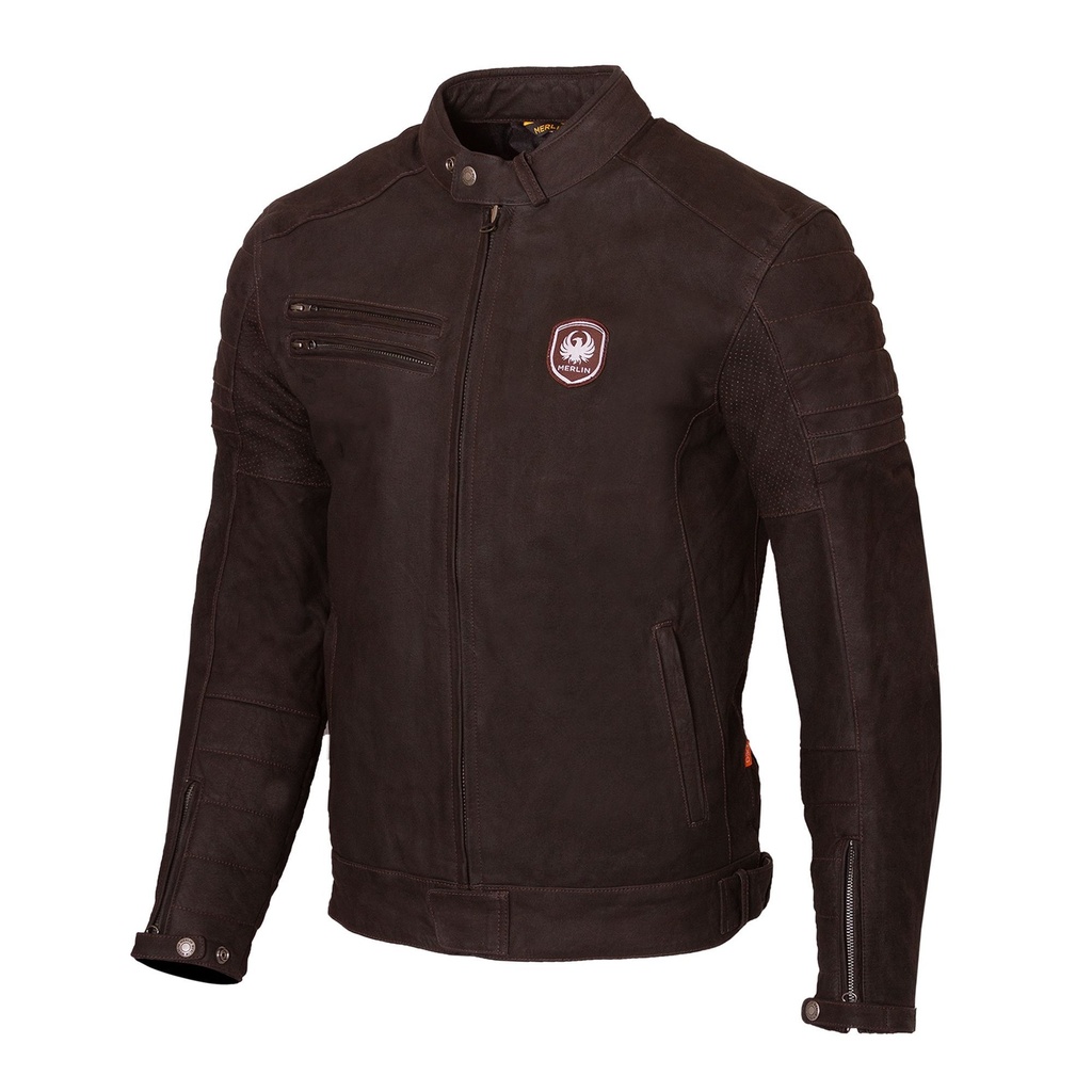 Merlin Alton II D3O Leather Motorcycle Jacket