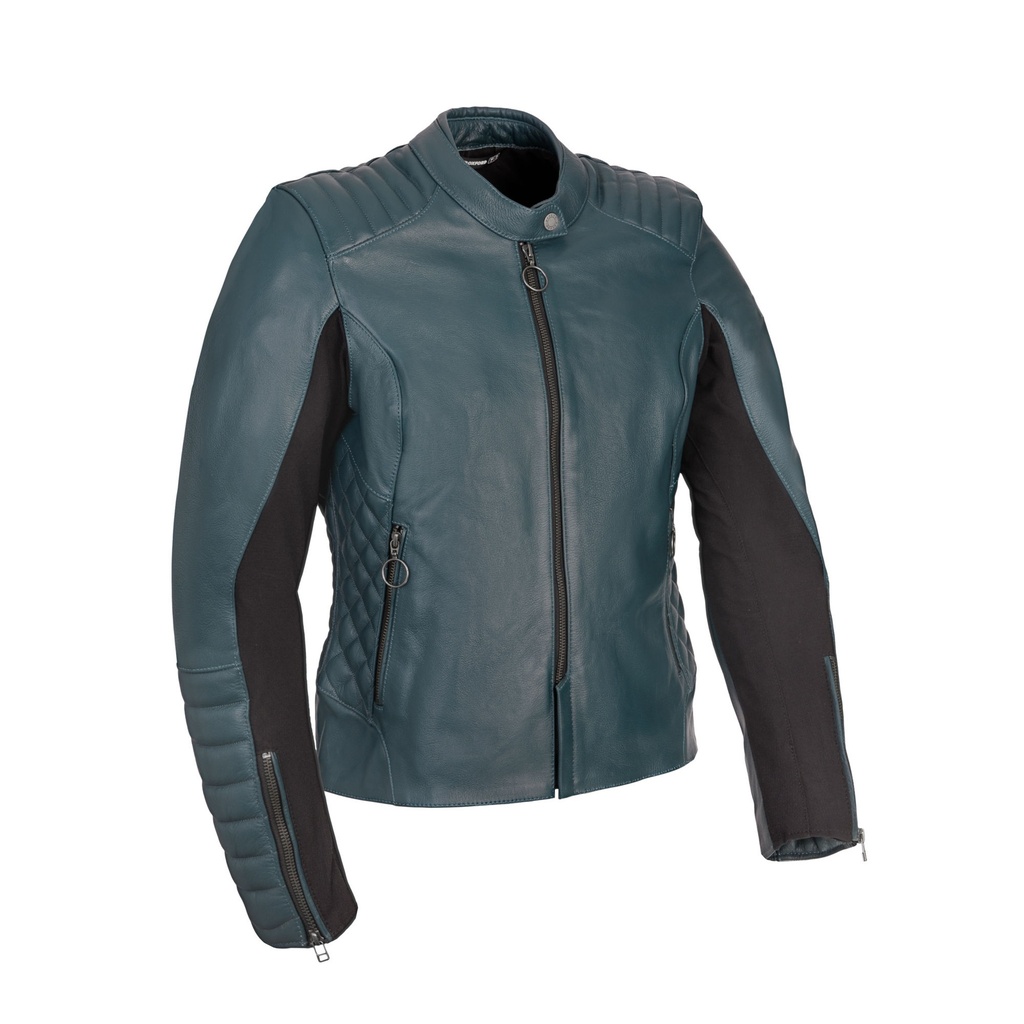 Oxford Radley Womens Leather Motorcycle Jacket