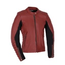 Oxford Radley Womens Leather Motorcycle Jacket