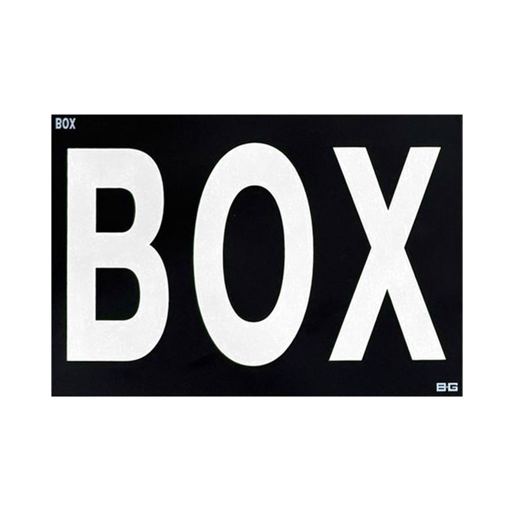 B-G Racing Box Symbol For Standard Pit Board