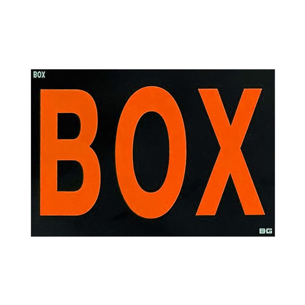 B-G Racing Box Symbol For Standard Pit Board