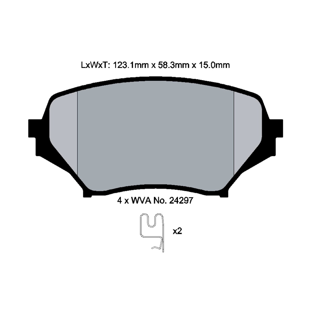 Pagid STREET+ Brake Pads