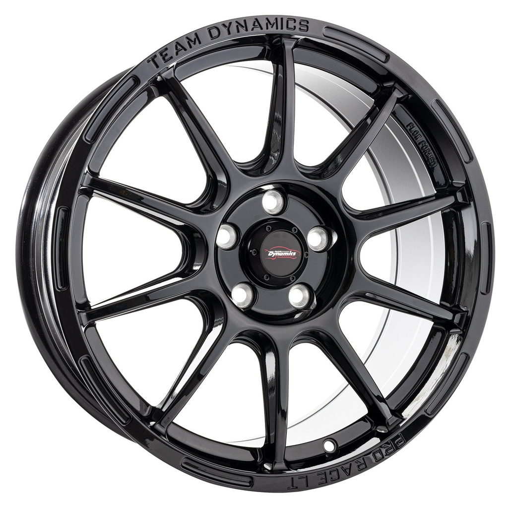 Team Dynamics Pro Race LT Alloy Wheels In Gloss Black Set Of 4