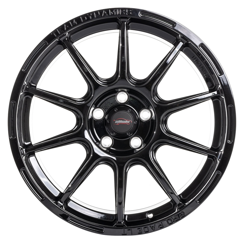 Team Dynamics Pro Race LT Alloy Wheels In Gloss Black Set Of 4