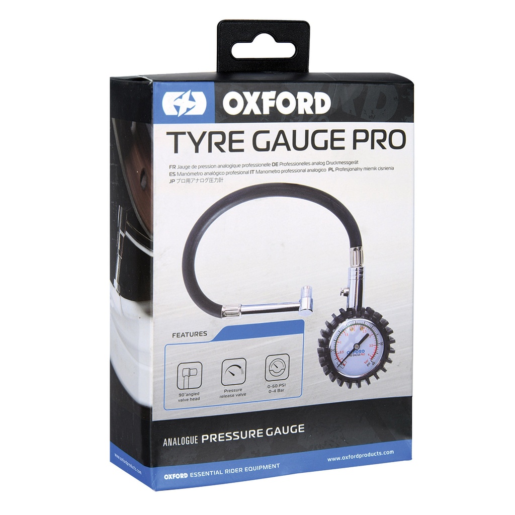 Oxford Tyre Gauge Pro - Dial Type