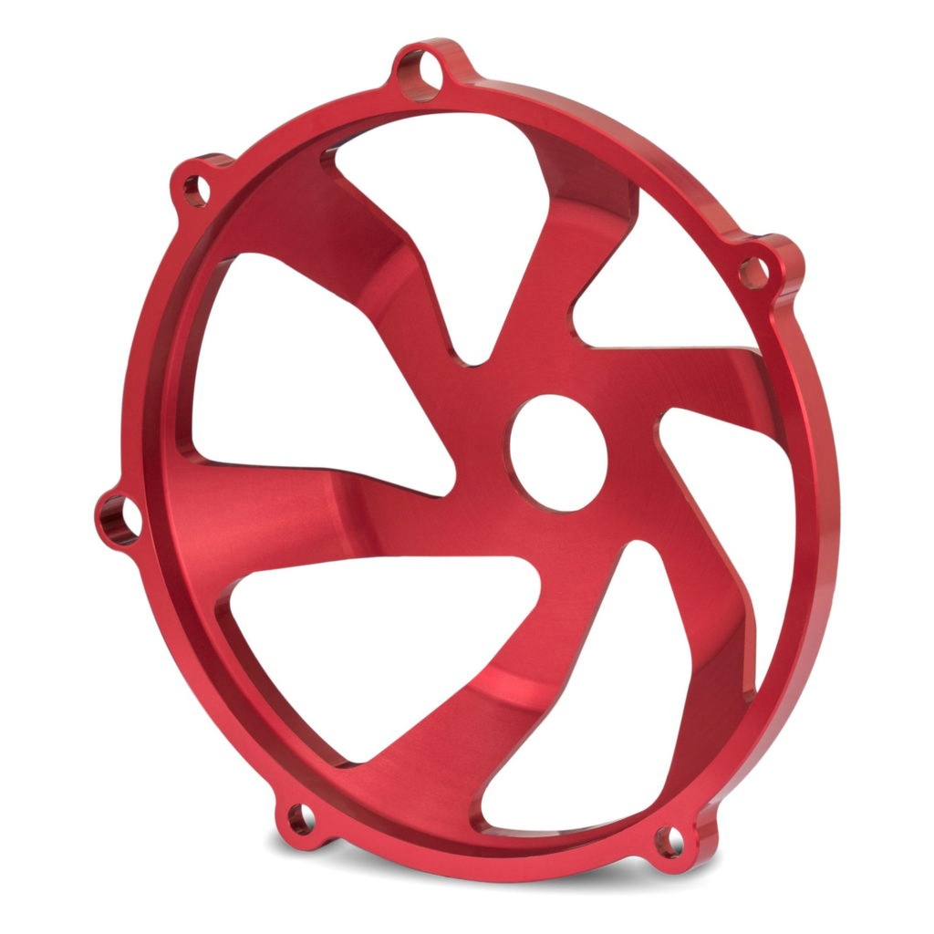 Oberon Performance Motorcycle Vortex Dry Clutch Cover