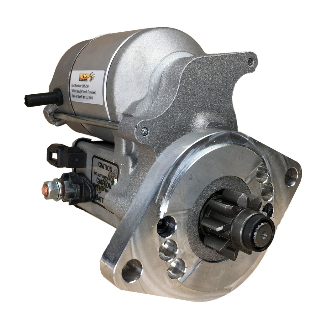 WOSP Lightweight High Torque Starter Motor - Willys Jeep