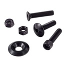 Bike-It Universal Set Screw Kit - 150 Piece - Black