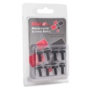 Bike-It Screen Bolt Kit - Pack of 8 - Black