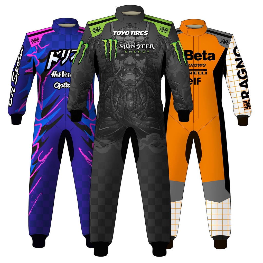 OMP One-Art Air Custom Design Race Suit