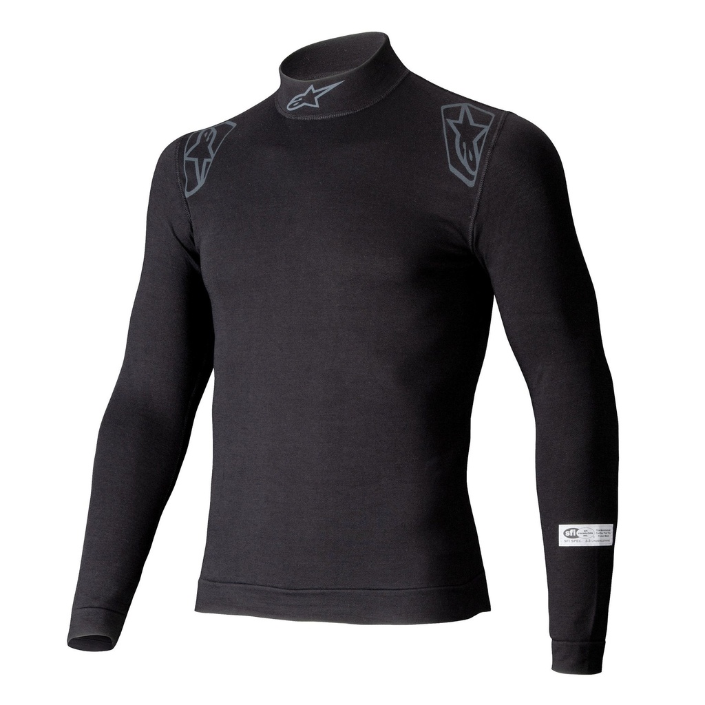 [7001680-3848127] Alpinestars ZX Evo V3 Long Sleeve Top (XS/S, Black)