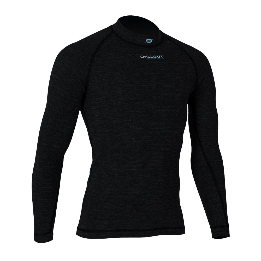 [7001607-3840312] Chillout Motorsports Pro Sport Flame Resistant Top (S, Black)