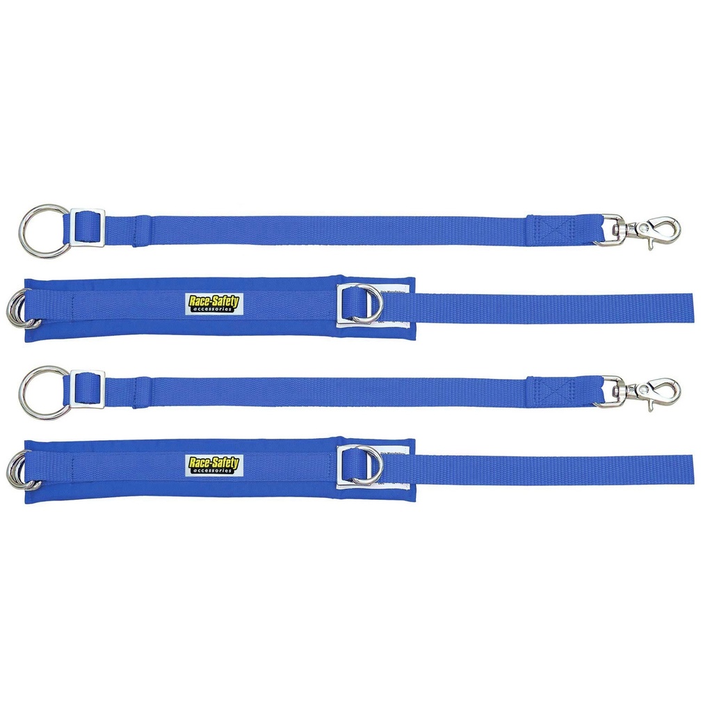 [341567-1383243] Race Safety Accessories Arm Restraints SFI Approved (Black)