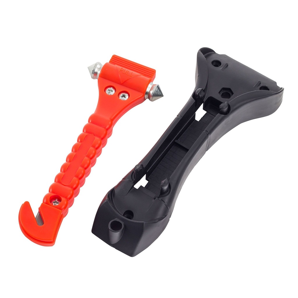 [PKPSAFHAM] Pitking Products Glass Hammer / Harness Cutter Emergency Tool