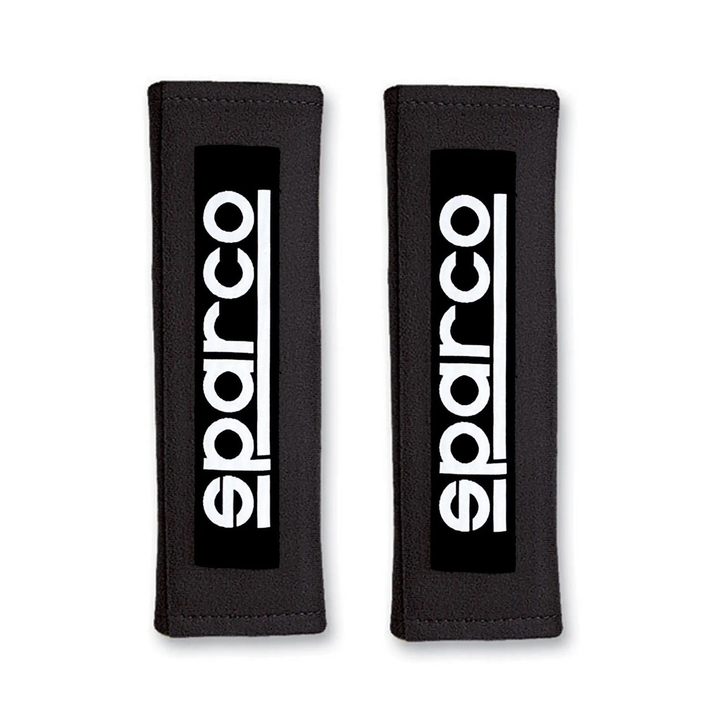 [247538-1557318] Sparco 3 Inch Wide Harness Pads (Black)