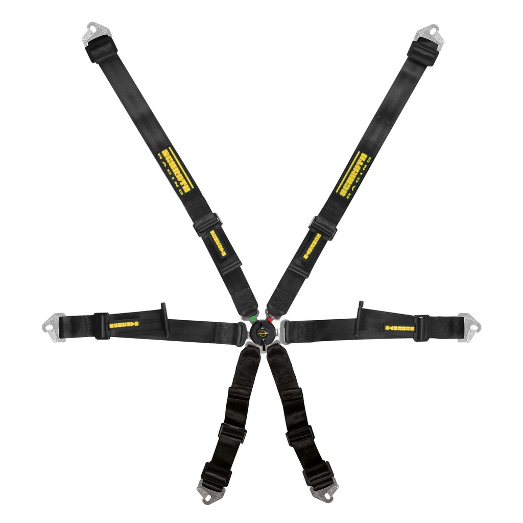 [7000249-2337295] Schroth Profi 2x2 Harness (Black)