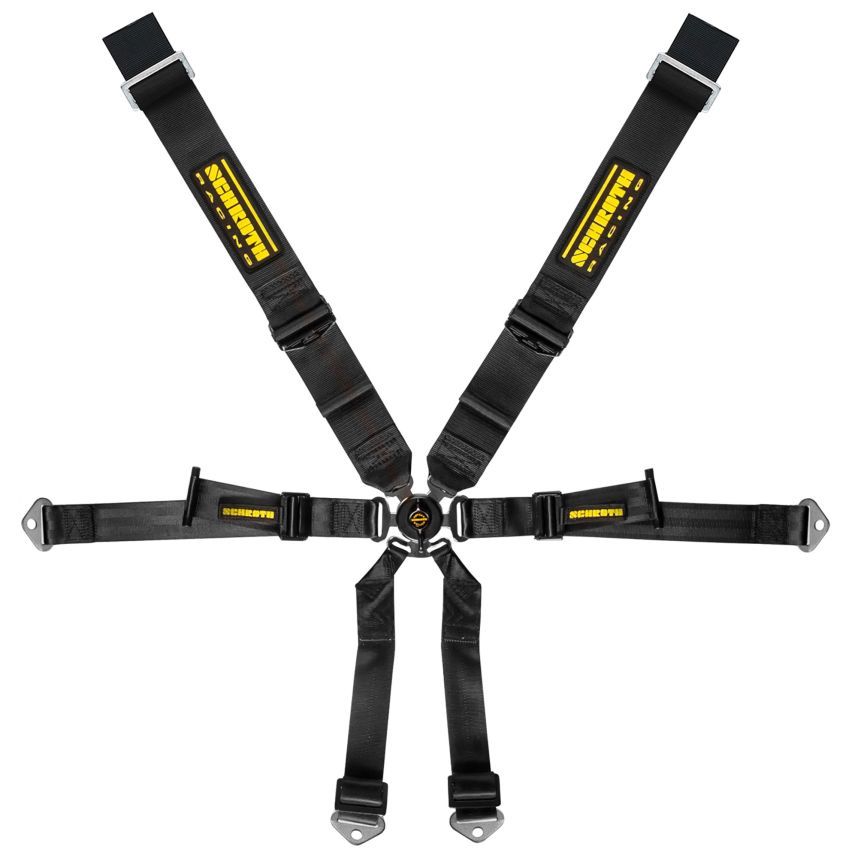 [1437350-1734797] Schroth Porsche 3x2 Harness (Black, 991 GT3)
