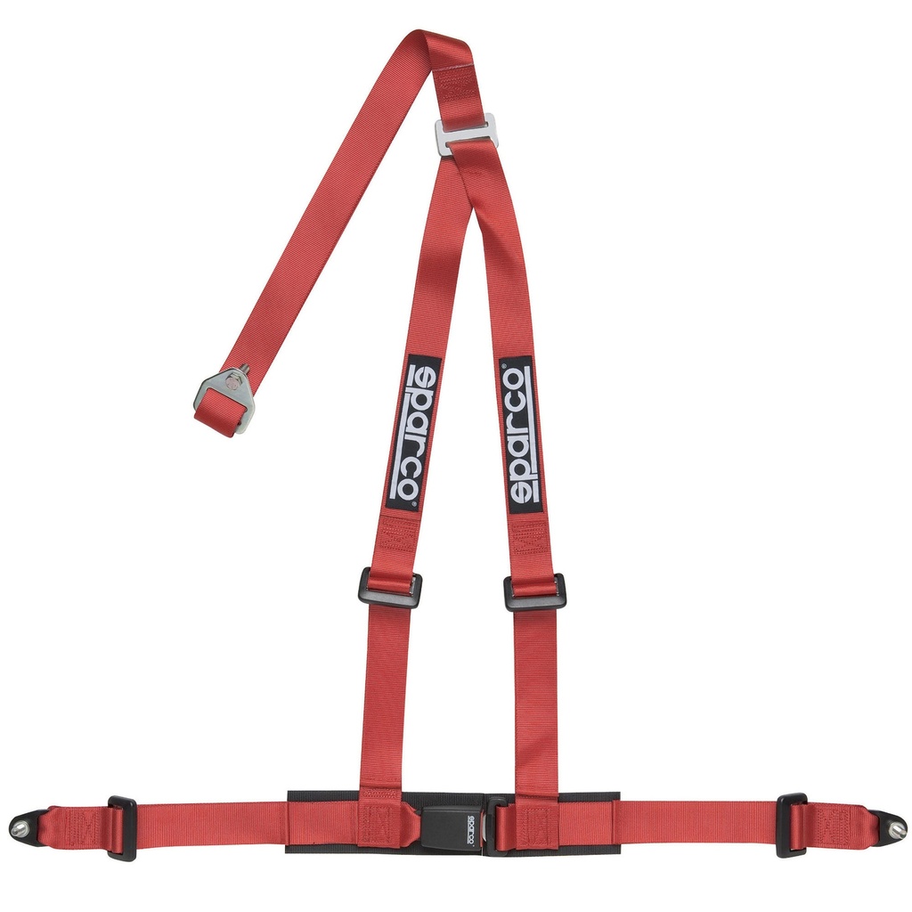 [2004937-2013368] Sparco Club H-3 3 Point Harness (Black)