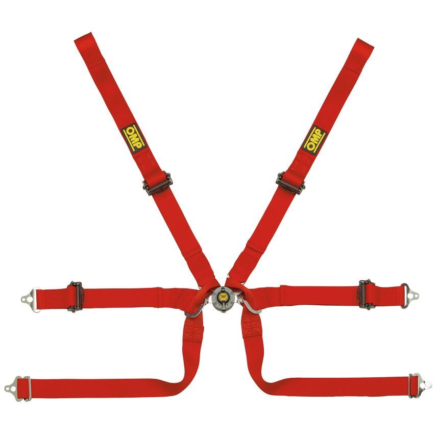 [1434834-3105871] OMP Tecnica 2 Formula 6 Point Harness (Black)