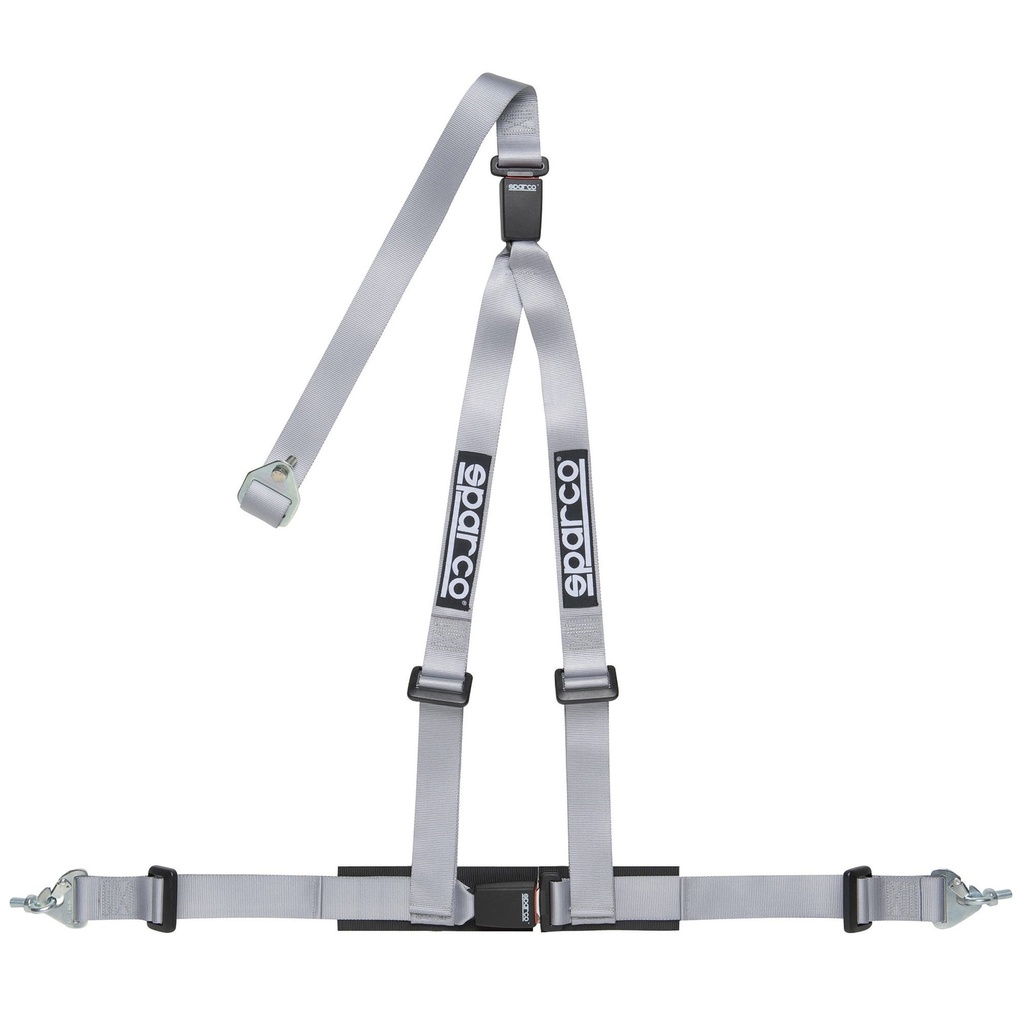 [2004938-2013957] Sparco Club H-3M Dual 3 Point Double Release Harness (Black)