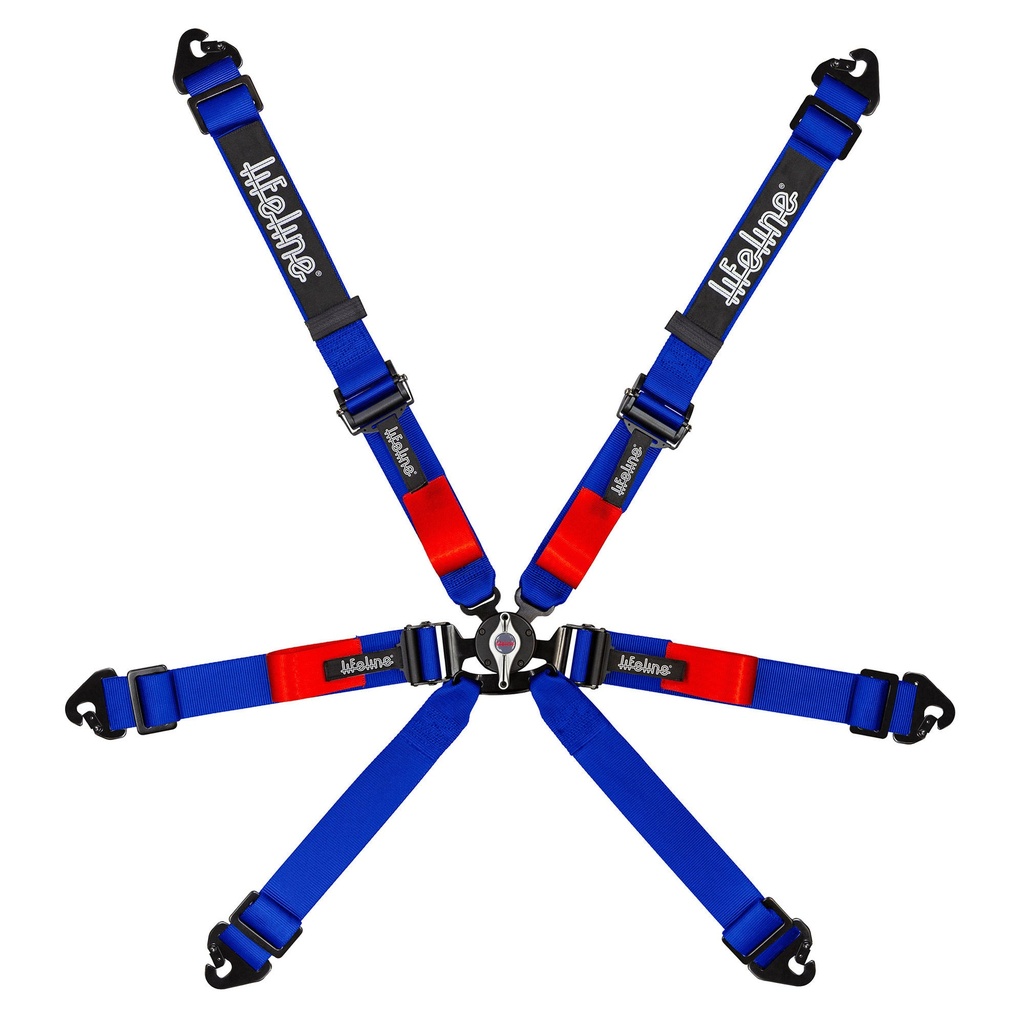 [2009504-3303250] Lifeline Copse 2x2 6 Point Harness (Black)