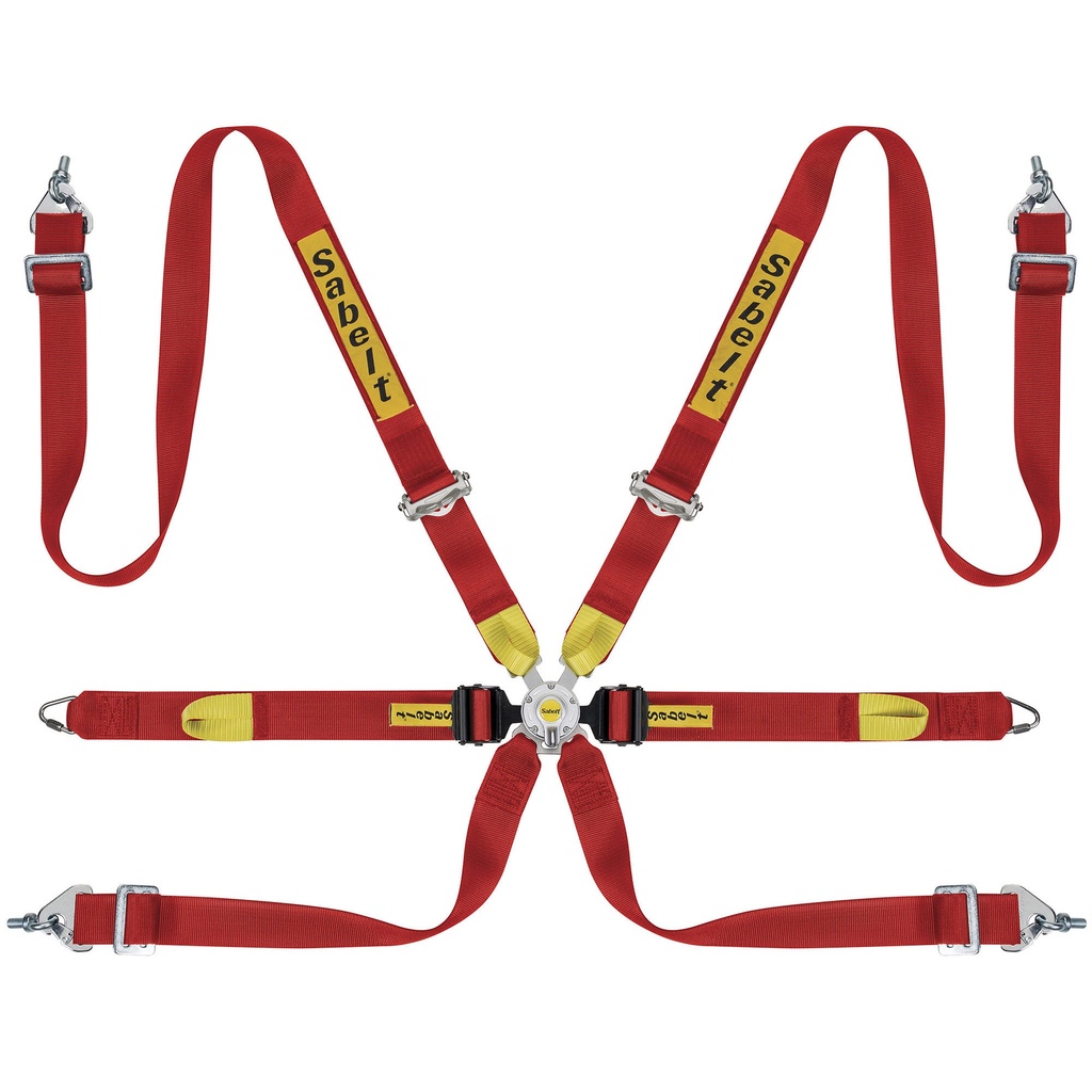 Sabelt Silver Endurance 6 Point Harness