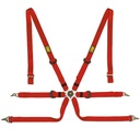 OMP One 2 Pull Down Saloon 6 Point Endurance Harness