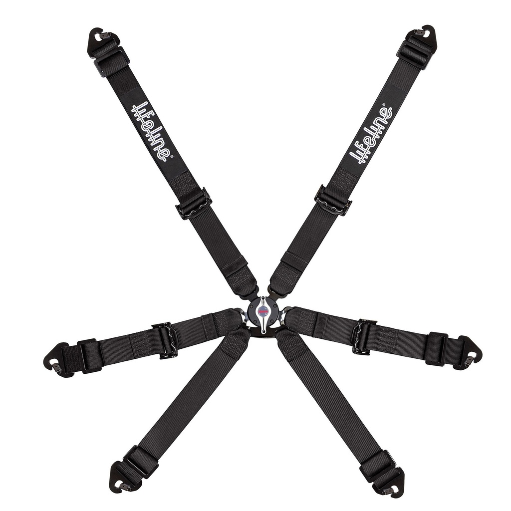 Lifeline Becketts 2x2 6 Point Harness