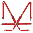 OMP One 3+2 Convertible 6 Point Saloon Harness