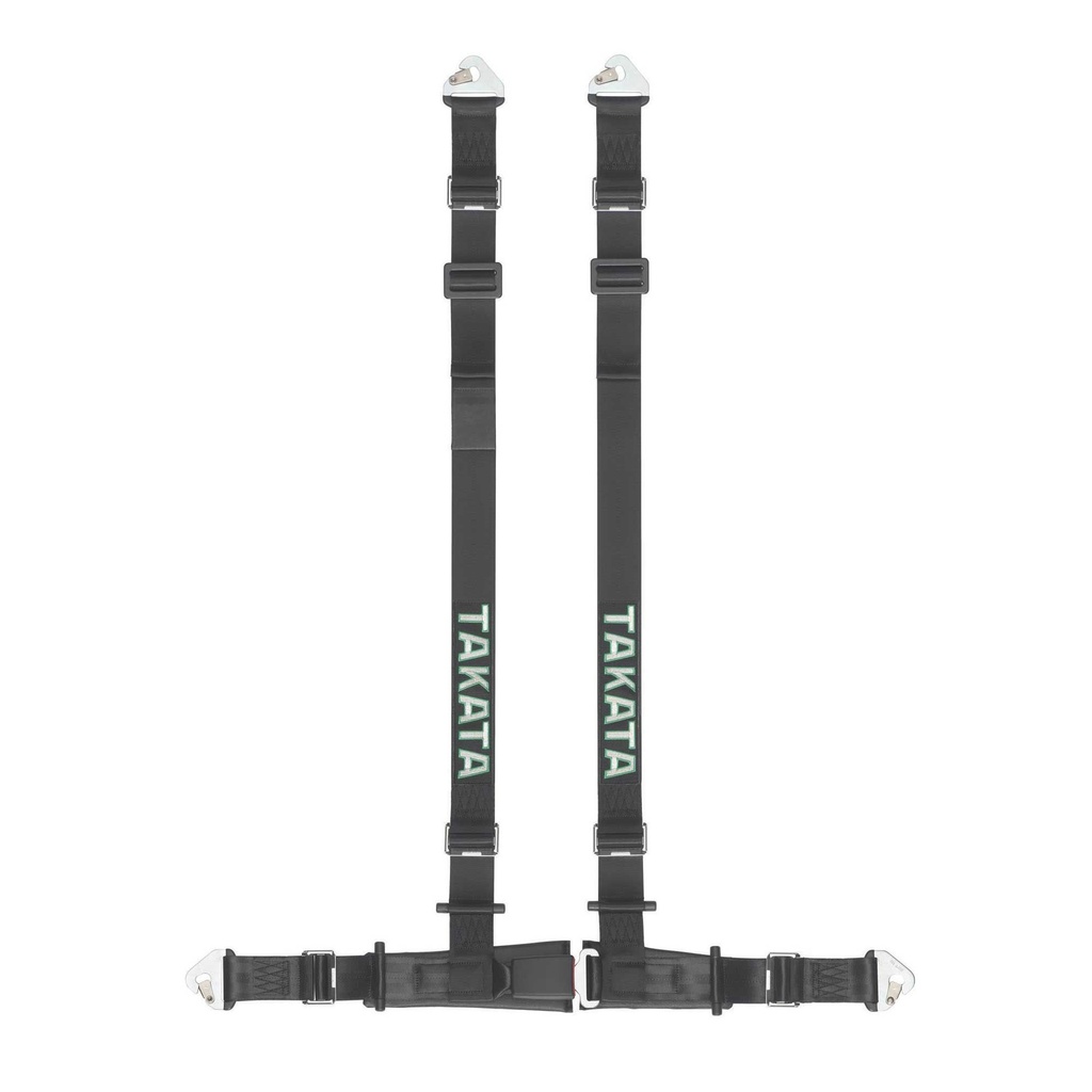 [414571-2005883] Takata Drift II (Snap On) asm 4 Point Harness (Black)