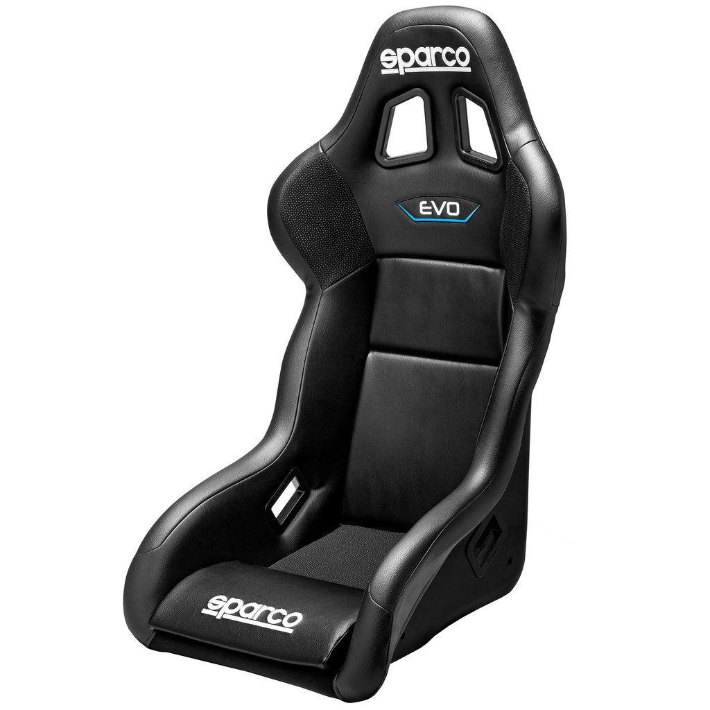 [S/S008007RNRSKY] Sparco Evo QRT Sky Fibreglass Seat