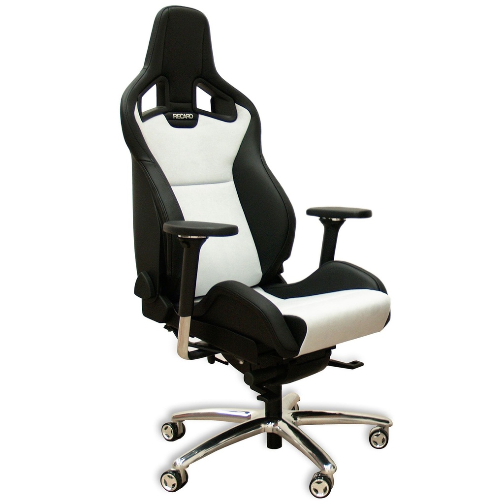 [837073-1944193] Recaro Sportster CS Star Swivel Chair (Black Leather / Black Dinamica)