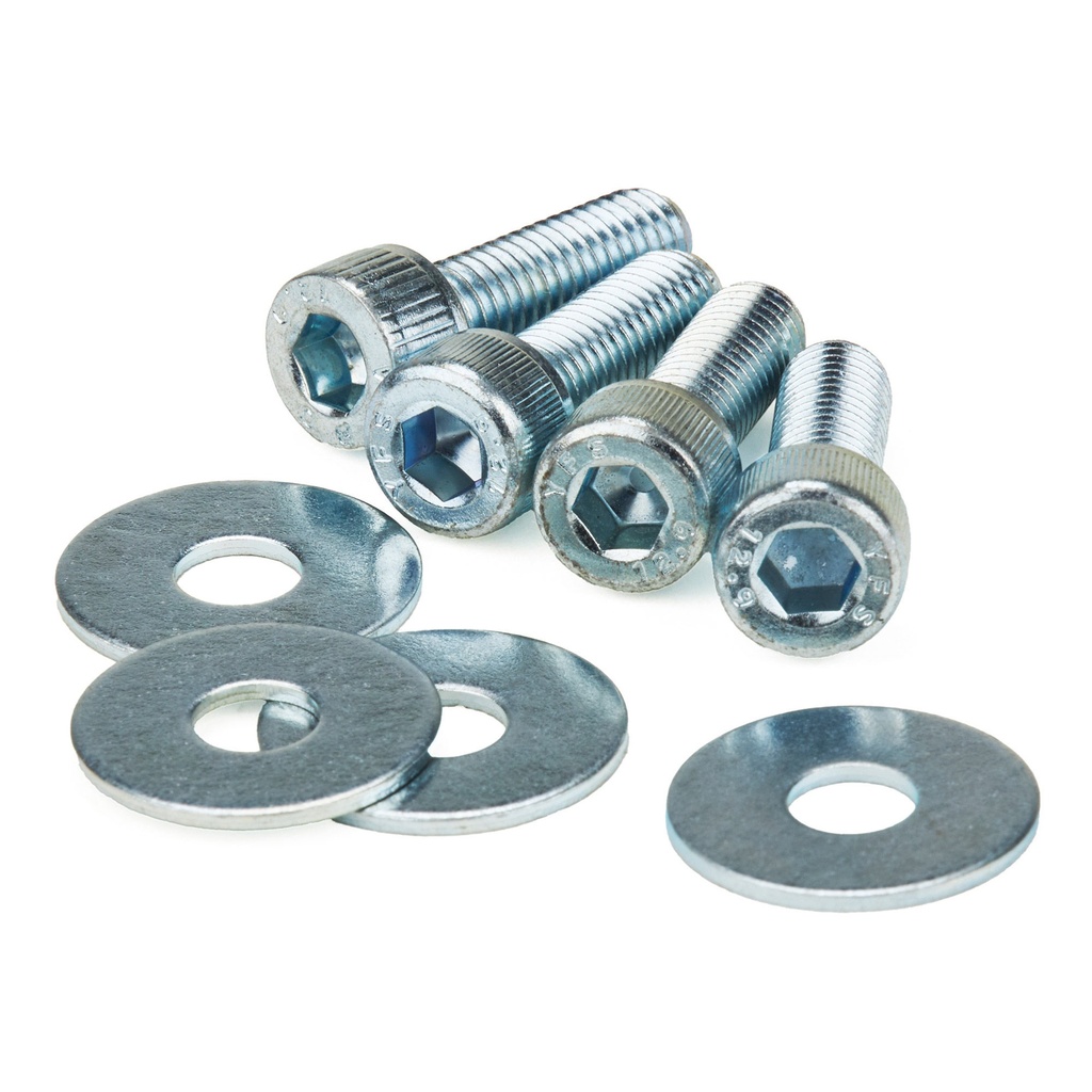 Race Safety Accessories Seat Bolt Kit Steel M8 Cap head x 1.25 Thread inc Washers