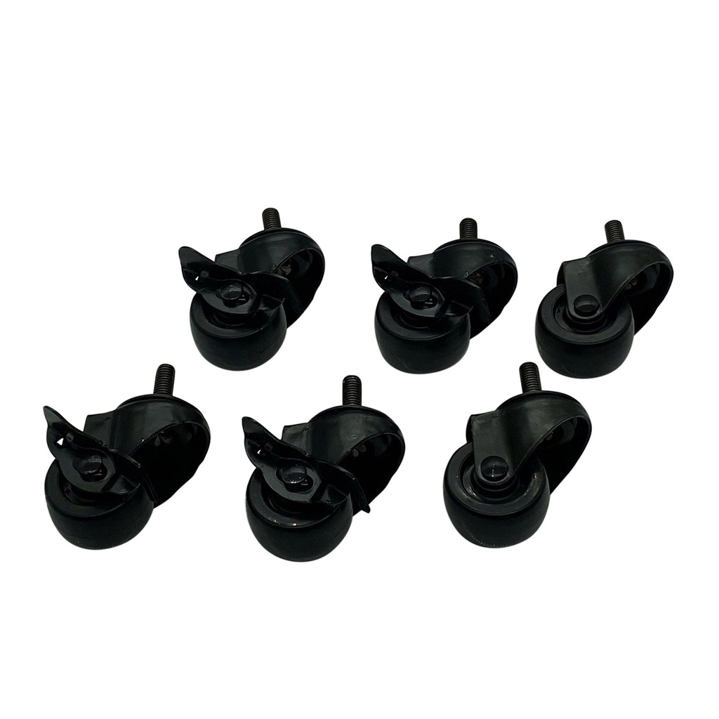 Trak Racer Caster Wheels For TR8 And RS6 Tubular Frame Cockpits