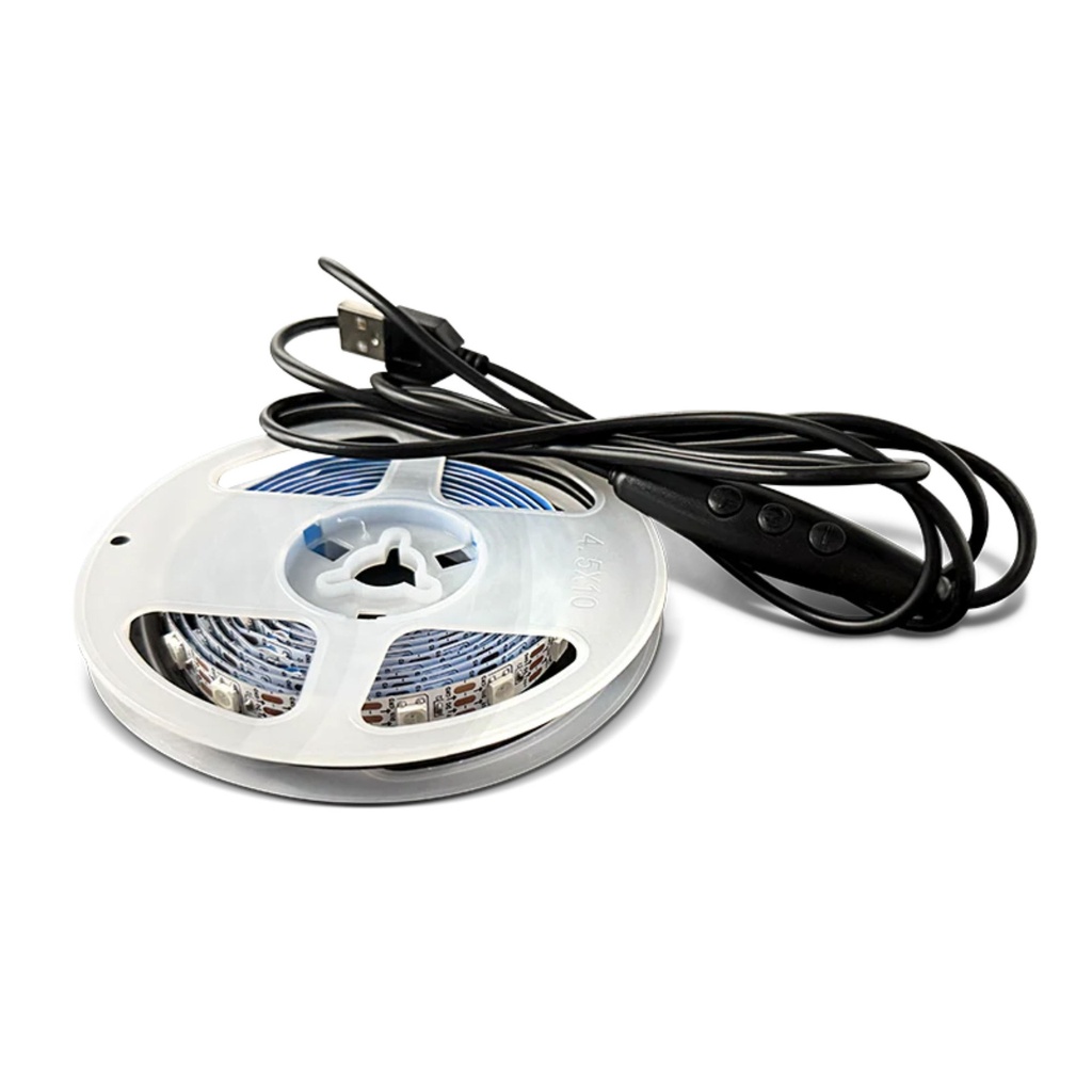 Trak Racer 2M/6.6' LED Strip Lights With 1M/3.3' USB Cable - Set Of 2