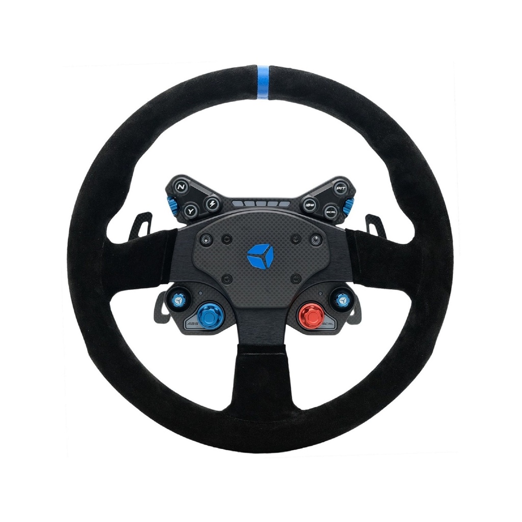Cube Controls GT Pro V2 Reparto Corse Round Suede Steering Wheel