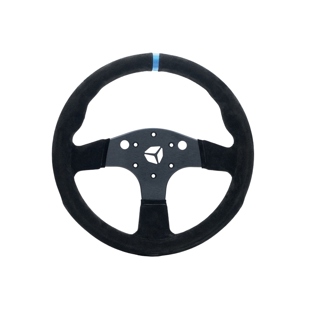 Cube Control Reparto Corse Round Suede Steering Wheel And Brush