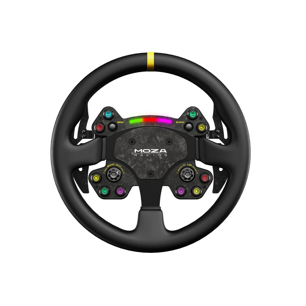 Moza RS V2 Leather Round Steering Wheel