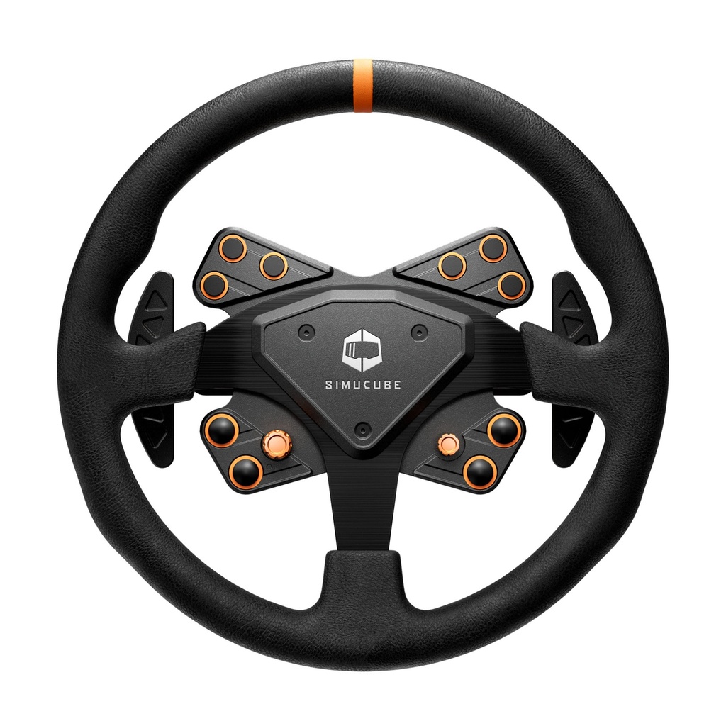 Simucube Black Edition Tahko Round Wireless Steering Wheel