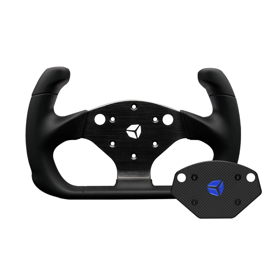 Cube Controls GT Zero Rubber Steering Wheel With GT Pro V2 Zero Badge