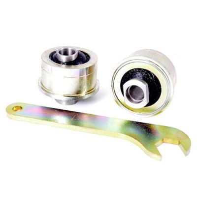 Powerflex Pack Of 2 Black Series Front Arm Rear Bushes - Anti Lift, Caster Adjustable